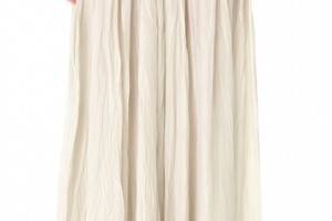 Donna Karan New York Fold Over Broomstick Skirt