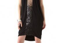 Doo.Ri Ombre Sequined Dress with Sheer Top