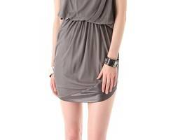 Doo.Ri Tank Dress with Leather Trim