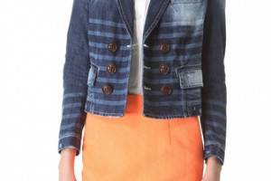 DSQUARED2 Sailorette Denim Blazer