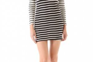 Edith A. Miller Crewneck Long Sleeve Mini Dress