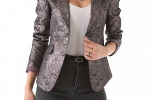 Elizabeth and James Avery Blazer