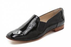 Elizabeth and James Court Patent Loafers