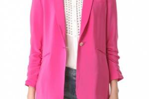 Elizabeth and James Crepe Heather Blazer