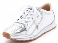 Elizabeth and James Evva Metallic Sneakers