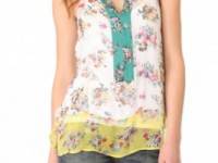 Ella Moss Citrus Floral Top