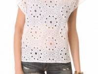 Ella Moss Heidi Eyelet Top