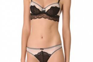 Else Lingerie Lace Tattoo Underwire Demi Bra