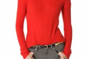 Enza Costa Cashmere Crew Sweater