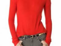 Enza Costa Cashmere Crew Sweater