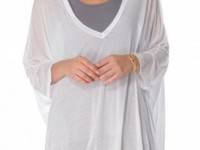 Enza Costa Oversized V Neck Tee