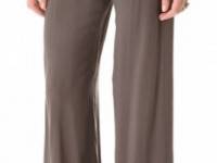 Enza Costa Ruched Flare Pants