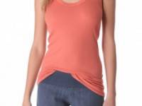 Enza Costa Silk Rib Bold Tank