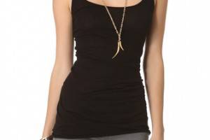 Enza Costa Tunic Layer Tank