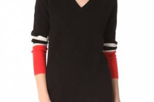 Equipment Asher Colorblock Cashmere Sweater