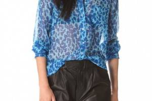 Equipment Brett Button Down Blouse