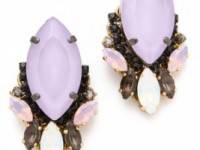 Erickson Beamon Pretty in Punk Cluster Earrings