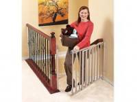 Evenflo - Secure Step Metal Top of Stairs Gate