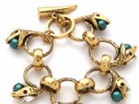 Fallon Jewelry Rattlesnake Linked Bracelet