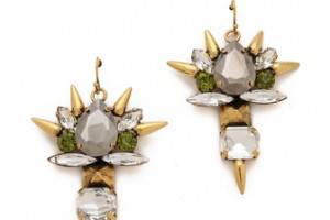 Fallon Jewelry Roswell Micro Spike Cluster Earrings