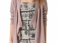 Feel The Piece Hi Lo Cardigan