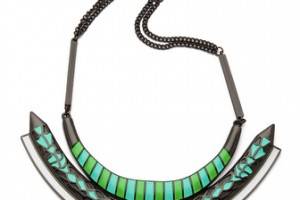 FELIKS+ADRIK Enamel Bib Necklace