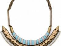 FELIKS+ADRIK Enamel Python Bib Necklace