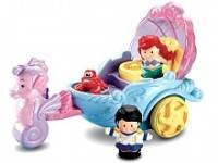 Fisher-Price - Little People - Disney Princess Ariel's Coach - English Edition