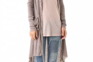 Free People Bonita Ribbed Up Cardigan Dress