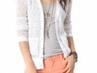 Free People Curley Diamonds Cardigan