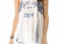 Free People Graphic Bandana Tank