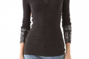 Free People Hyperactive Cuff Top