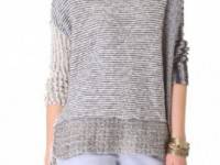 Free People I&#039;m Cool With Stripes Pullover