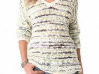 Free People Marled Songbird Pullover