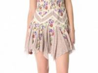 Free People Mixed Printed Pieced Slip