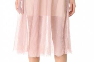 Free People Raw Tulle Skirt