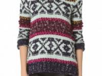 Free People Silver Reed Pullover