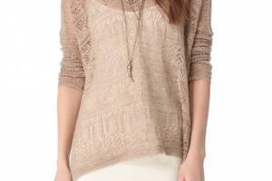 Free People Waterfalls Pullover