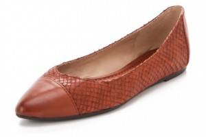 Frye Regina Cap Toe Ballet Flats