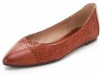 Frye Regina Cap Toe Ballet Flats