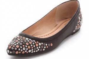 Frye Regina Stud Ballet Flats