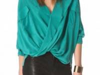 Funktional Software Fold Front Blouse