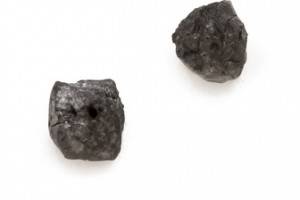 Gabriela Artigas Rough Black Diamond Studs