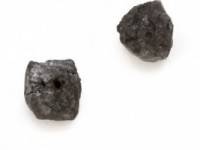 Gabriela Artigas Rough Black Diamond Studs