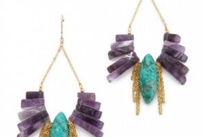 Gemma Redux Amethyst Drop Earrings