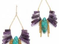 Gemma Redux Amethyst Drop Earrings