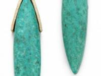 Gemma Redux Linear Turquoise Studs