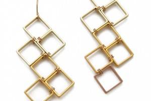 Gemma Redux Squares Earrings