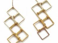 Gemma Redux Squares Earrings