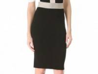 Giambattista Valli Colorblock Knit Dress